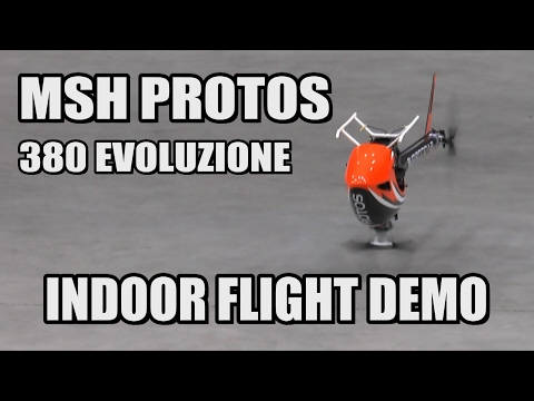 MSH Protos 380 Evoluzione - Indoor Flight Demo - UCvrwZrKFfn3fxbkpiSIW4UQ