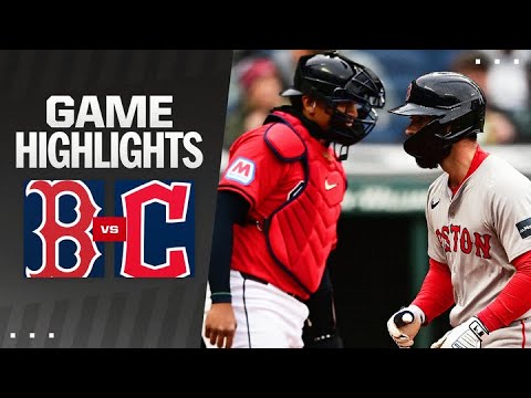 Red Sox vs. Guardians Game Highlights (4/24/24) | MLB Highlights video clip