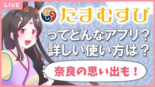 【後編】【LIVE】もっと詳しく！歴史探訪アプリ「たまむすび」で遊んだ奈良旅の思い出話【古代日本史VTuber きら子】