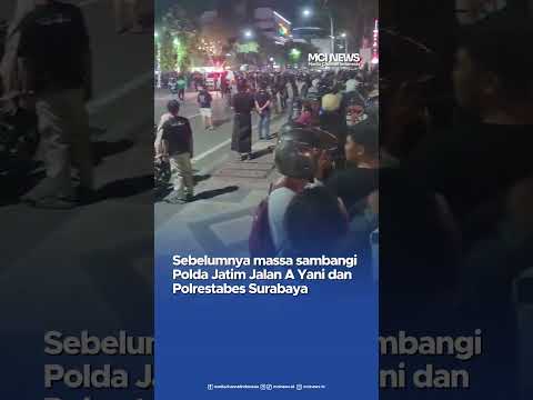 Video thumbnail Malam Memanas, Massa Demo Geruduk Gedung Grahadi Surabaya Lagi 30 Agustus 2025