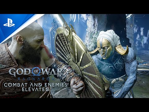 God of War Ragnarök - Combat and Enemies Elevated  | PS5 & PS4 Games