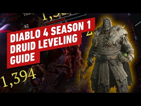 Diablo 4 Season 1 Leveling Guide for Landslide Druid