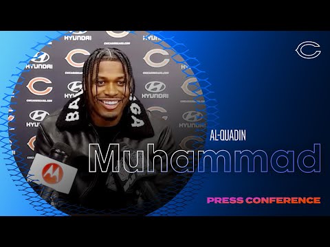 Al-Quadin Muhammad introductory press conference | Chicago Bears video clip