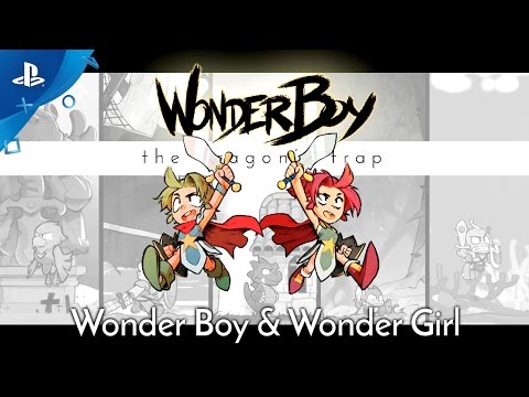 Wonder Boy: The Dragon's Trap - Wonder Girl Trailer | PS4