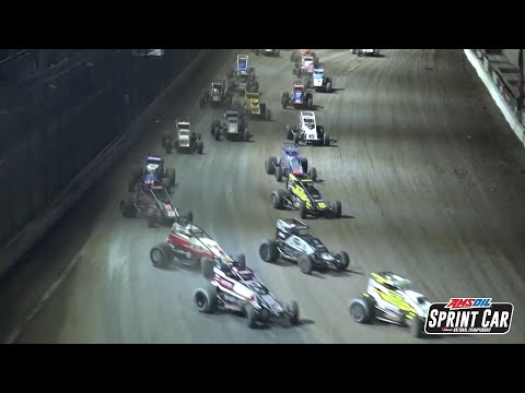 HIGHLIGHTS: USAC AMSOIL National Sprint Car Special Event | Volusia Speedway Park | Feb. 14, 2023 - dirt track racing video image