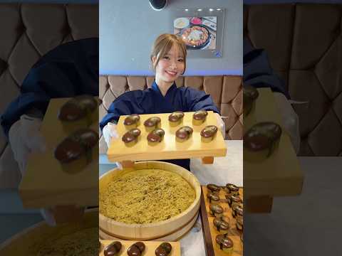 この度ドバイチョコ餅寿司職人に弟子入りしました🍣