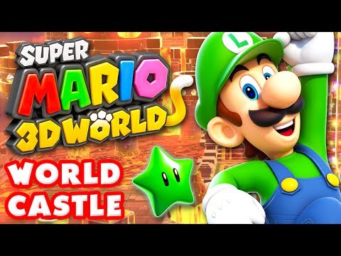 Super Mario 3D World - World Castle 100% (Nintendo Wii U Gameplay Walkthrough) - UCzNhowpzT4AwyIW7Unk_B5Q