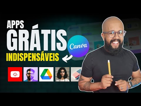 INDISPENSÁVEIS - APPS CANVA GRÁTIS que você precisa conhecer! (GANHE TEMPO)