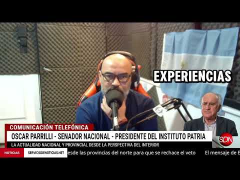 Oscar Parrilli en SDN Radio