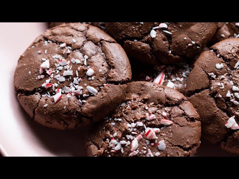 Peppermint Brownie Cookies Recipe by Jesse ? Holiday Cookie Countdown ? Tasty