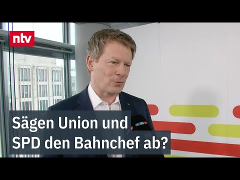 Sägen Union und SPD den Bahnchef ab? - Lutz: 