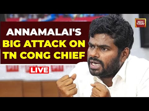 LIVE | BJP Vs Congress In Tamil Nadu: Annamalai Lashes Out On TN Cong Chief LIVE