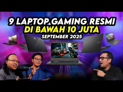 9 Laptop Gaming Resmi Murah di bawah 10 Juta (versi JagatReview)!