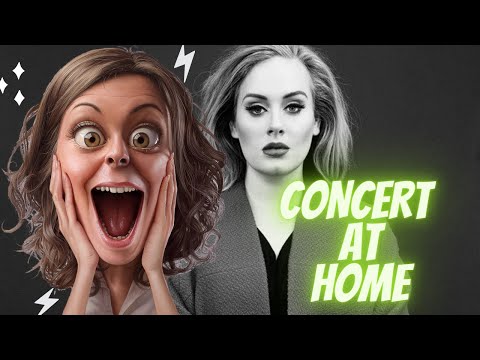 (Concert At Home) Adele - Crazy For You Live -8S AUDIO