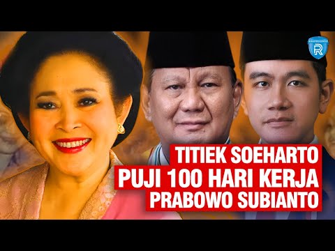 Pujian Titiek Soeharto untuk Capaian 100 Hari Kerja Prabowo-Gibran