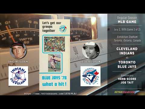 Cleveland Indians vs Toronto Blue Jays - Radio Broadcast video clip