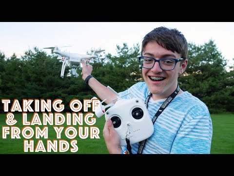 How to SAFELY Take Off and Land A Drone From Your Hands! - UCJesHlByPQRfYP7a6Zn_m2A