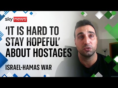 Israel-Hamas war: Father describes moment he found out Hamas had kidnapped his wife and daughters