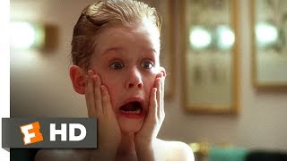 Home Alone (1990) - Kevin Washes Up Scene (1/5) | Movieclips