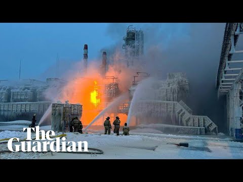 Fire breaks out at Russian gas terminal in Baltic Sea port