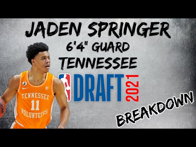 Jaden Springer NBA Draft Profile
