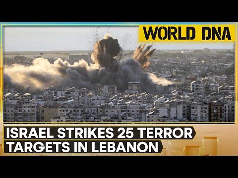 Israel-Lebanon War: Tel Aviv Attacks 25 Hezbollah Terror Targets In Beseiged Lebanon | World DNA