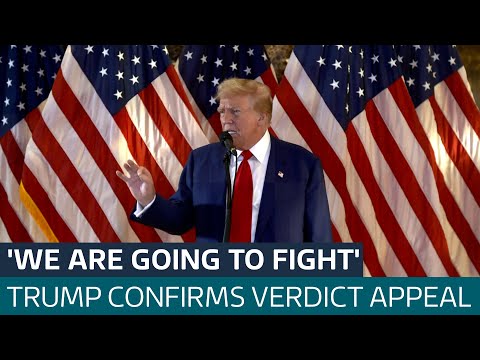 Trump says he will appeal 'scam' conviction | ITV News