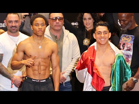 Floyd Schofield vs Rene Tellez Giron • Full Weigh In & Face Off Video