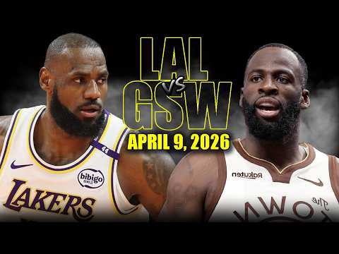 Los Angeles Lakers vs Golden State Warriors Full Game Highlights – April 9, 2026 | NBA Season