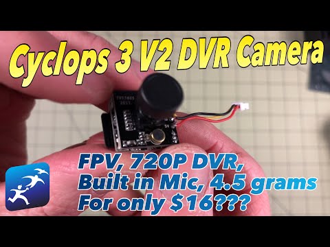 Turbowing Cyclops 3 DVR Camera Review. FPV DVR for $16? It’s “almost” a Runcam Split Mini - UCzuKp01-3GrlkohHo664aoA