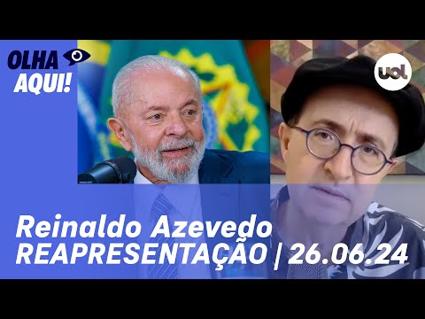 Reinaldo Azevedo analisa reação do mercado à entrevista de Lula, Milei e mais | Reapresentação