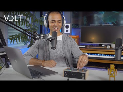 Record a Podcast with Volt USB Audio Interface