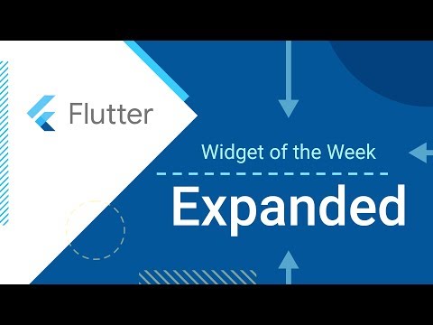 Expanded (Flutter Widget of the Week) - UC_x5XG1OV2P6uZZ5FSM9Ttw