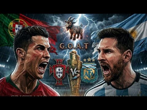 🔥 MESSI vs RONALDO — THE ULTIMATE GOAT BATTLE! 🐐⚽