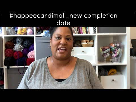 Happee Knits #happeecardimal  -NEW COMPLETION DATE