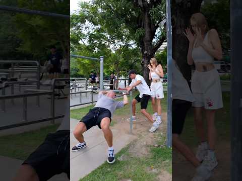 I Tried to Impress Her…Then This Happened🤯 #kiryakolesnikov #funny #flirting #pickupline #stunt