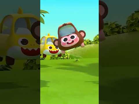 Fire truck rescue shark friends