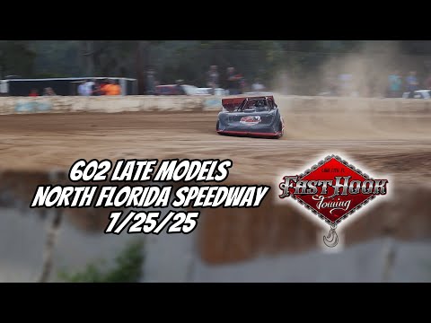 North Florida Speedway 7/25/25 - dirt track racing video image