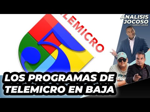 ANALISIS JOCOSO - LOS PROGRAMAS DE TELEMICRO EN BAJA