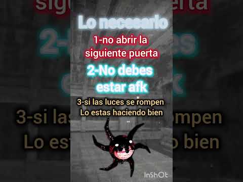 como invocar a dread #cuentaendecadencia #inshot #roblox #gameplay #doors #doorsroblox #xd #tutorial