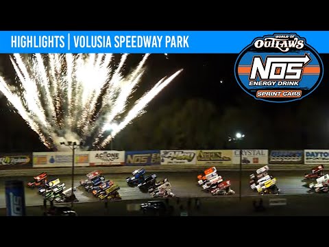 World of Outlaws NOS Energy Drink Sprint Cars | Volusia | March 6, 2023 | HIGHLIGHTS - dirt track racing video image