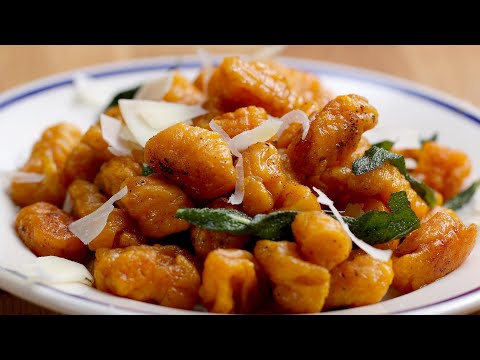 Sweet Potato Gnocchi With Browned Butter And Sage