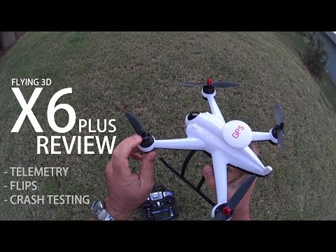 Flying 3D X6+ FPV GPS Mini Quadcopter Review - [Telemetry, Flipping, Crash Testing] - UCVQWy-DTLpRqnuA17WZkjRQ