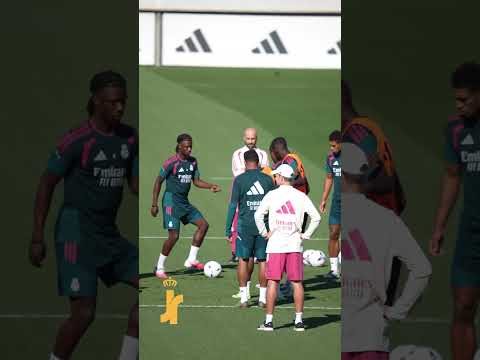 🤣 <strong>Yan</strong> Diomandé montre qui est le patron à Konaté #diomande #realmadrid #konate #football #viral