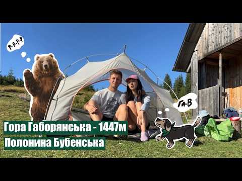 Осінній Похід в Гори на полонину Бубенська, маршрут біля Верховини