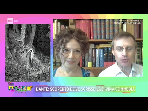 Dante: scoperto dove scrisse la Divina Commedia - Uno Mattina Weekly 28/07/2024