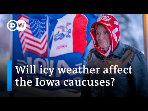 US presidential election 2024: How freezing weather could affect the Iowa caucuses | DW News