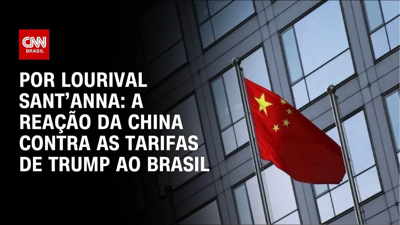 Análise A reação da China contra as tarifas de Trump ao Brasil | CNN PRIME TIME