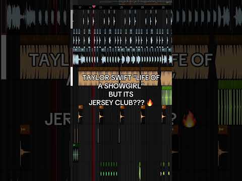 But Its Jersey Club 😮‍💨 || #djsmallz732 #taylorswift #lifeofashowgirl #flstudio #remix