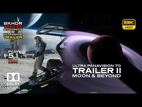 DOLBY VISION 8KHDR 60fps "ULTRA WIDE 2000 Nits Trailer II Moon & Beyond" Ultra Sharp (Download)